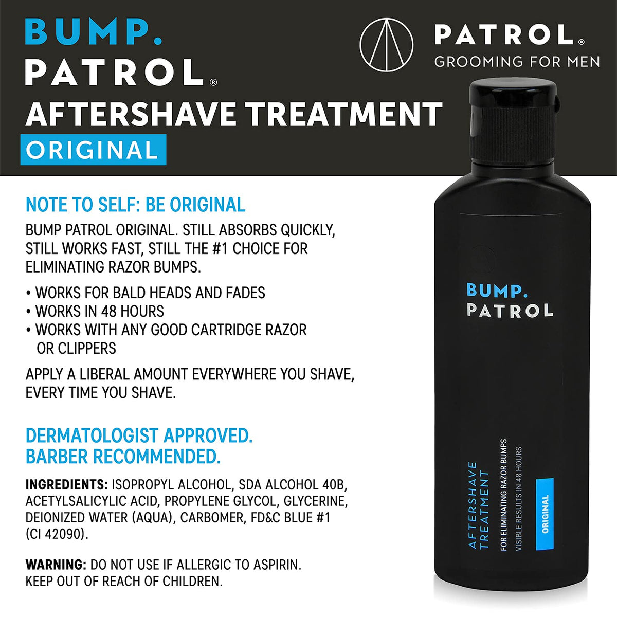 antiseptic formula designed for fast 48-hour bump relief
