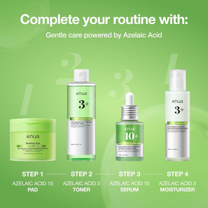 Anua Azelaic Acid 10 Hyaluron Redness Soothing Serum – Thoughtful Birthday Gift for Women Who Love K-Beauty and Clear Skin