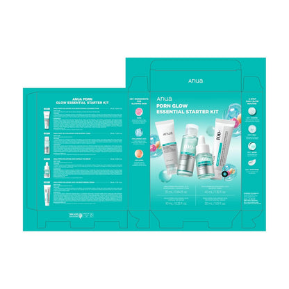 Anua Minimalist PDRN Starter Kit – Simple, Complete Skincare Routine with Neutral Ingredients