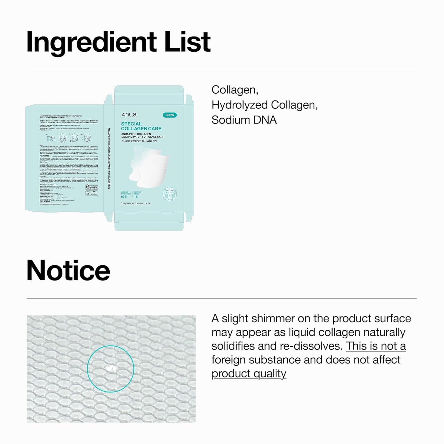ANUA PDRN Collagen Melting Patch – Holiday Gift for Mom, Sensitive Skin Anti-Aging Smile Line Patches