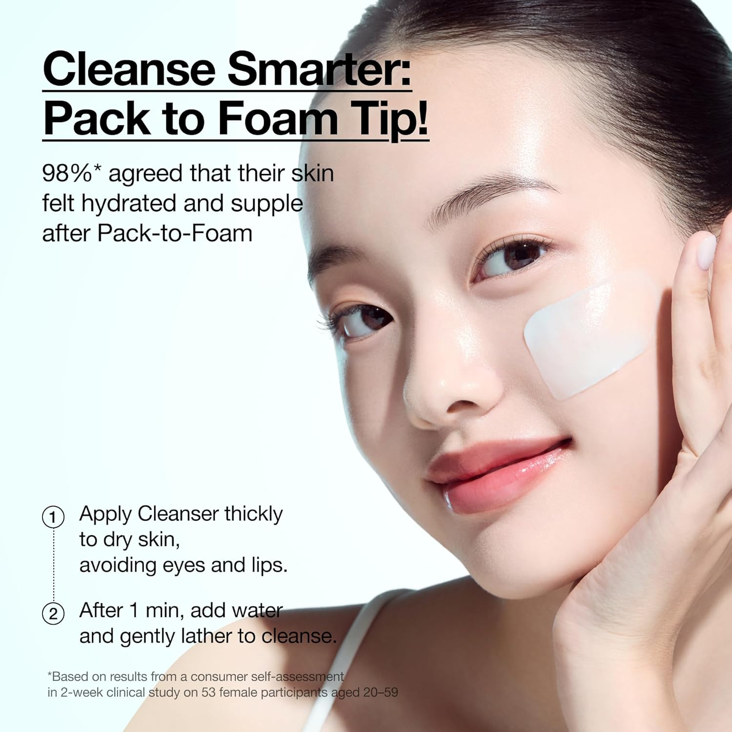 Anua PDRN Hyaluronic Acid Cleansing Foam – Evening Double Cleanse Companion for Sensitive Skin, Barrier-Repair Skincare
