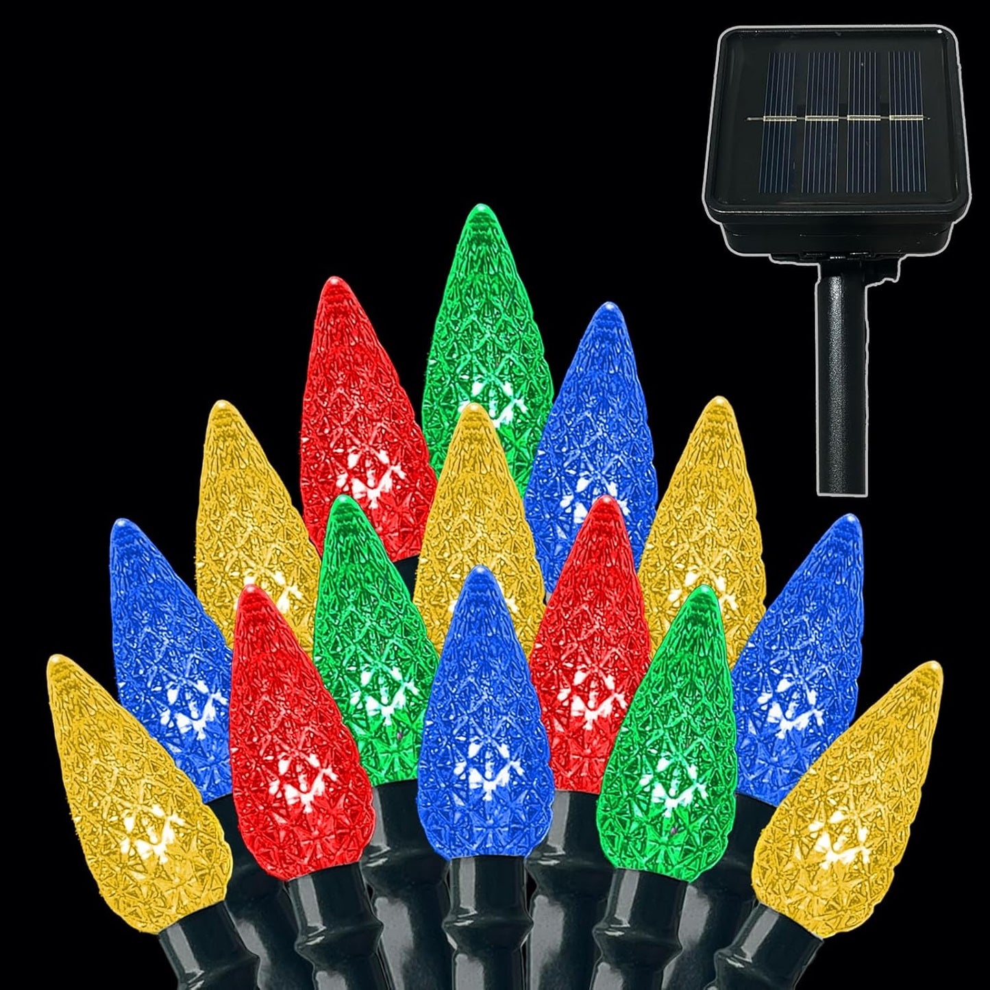 Anycosy C3 100 LED Solar String Lights – Thoughtful Christmas Gift for Mom and Women Who Love Easy Holiday Decorating