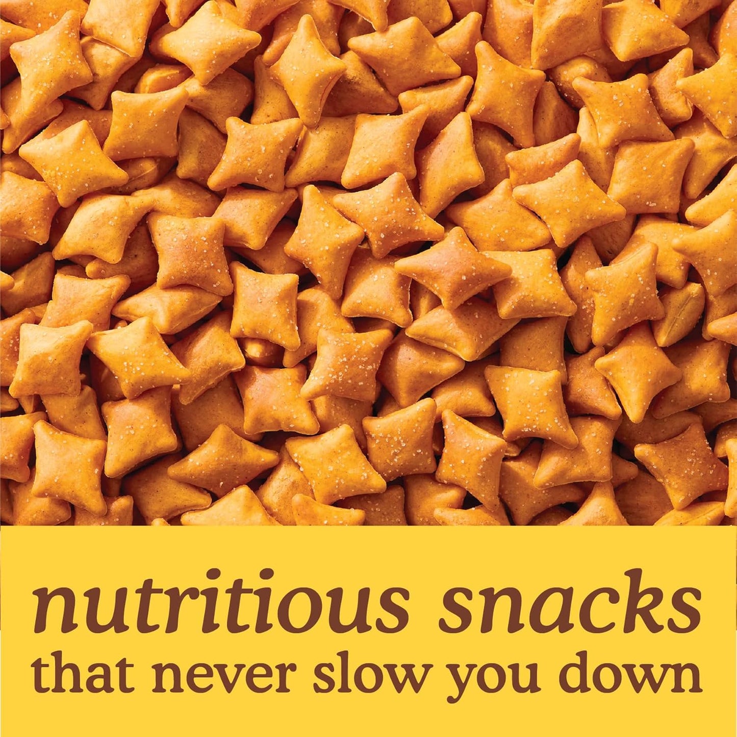 approximately 44 crackers per serving at 130 calories for built-in portion control