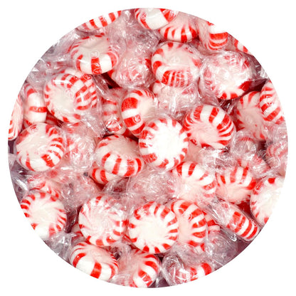 approximately 75 individually wrapped peppermint pieces per pound