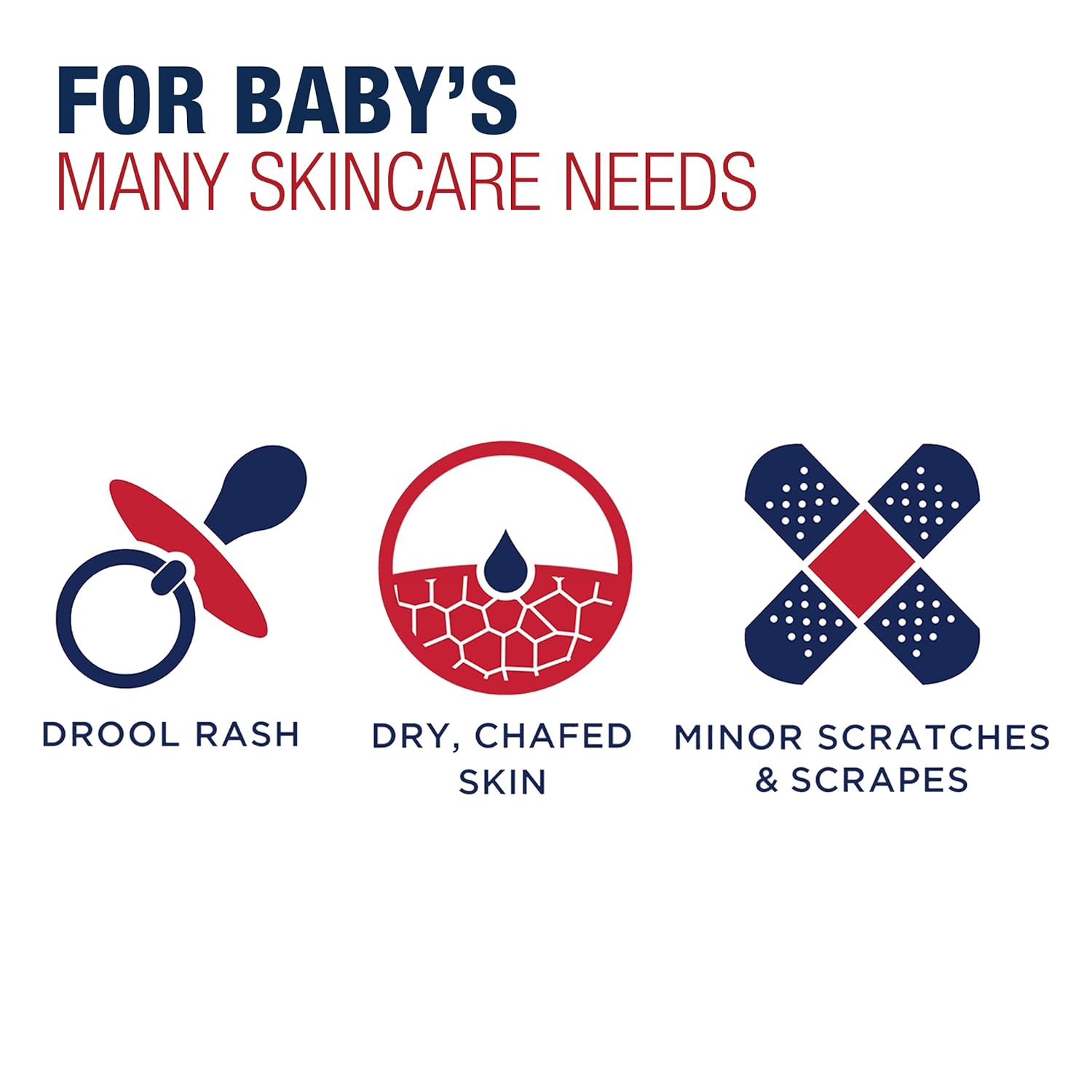 Aquaphor Baby Healing Balm Stick – Drool Rash Relief for Newborn Nursery Essentials, Gentle Skin Protectant