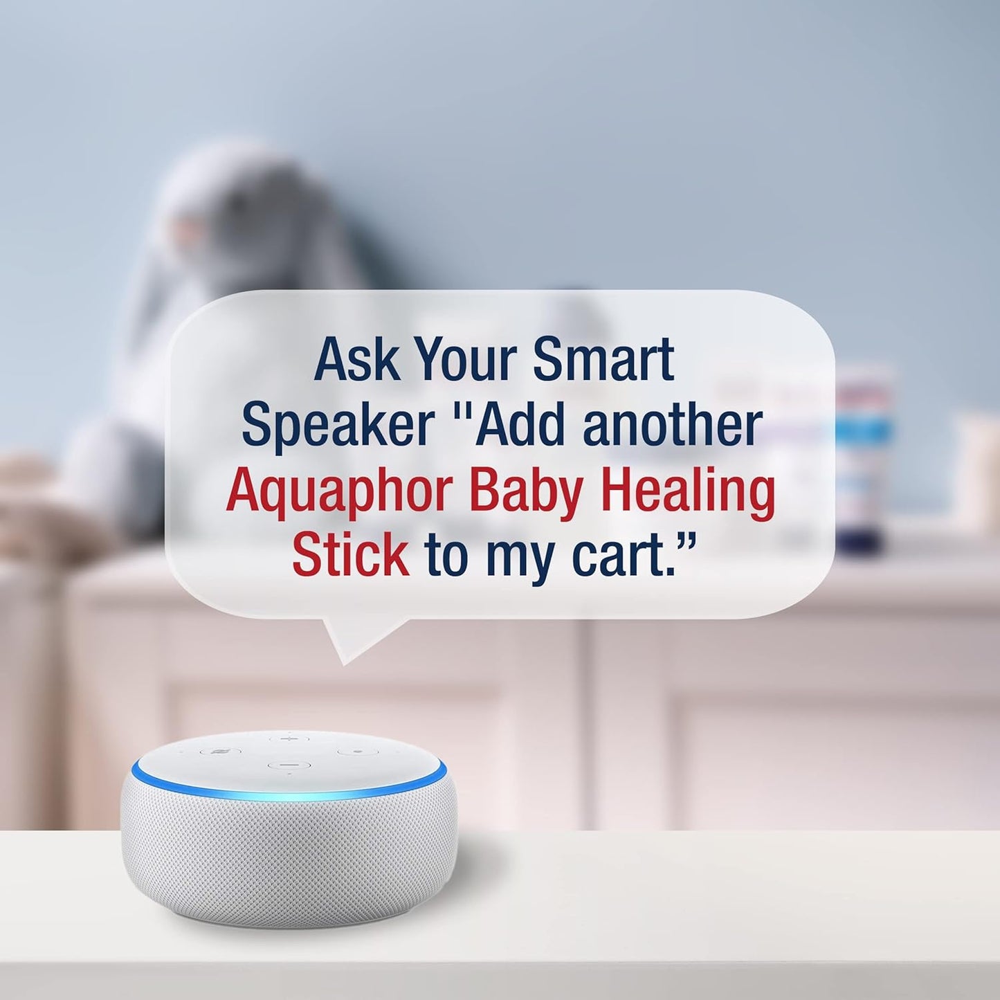 Aquaphor Baby Healing Balm Stick – Drool Rash Relief for Newborn Nursery Essentials, Gentle Skin Protectant