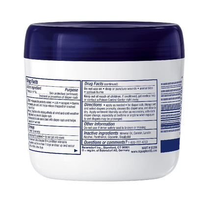Aquaphor Baby Healing Ointment Advanced Therapy – Pediatrician Recommended for Teething Drool Rash