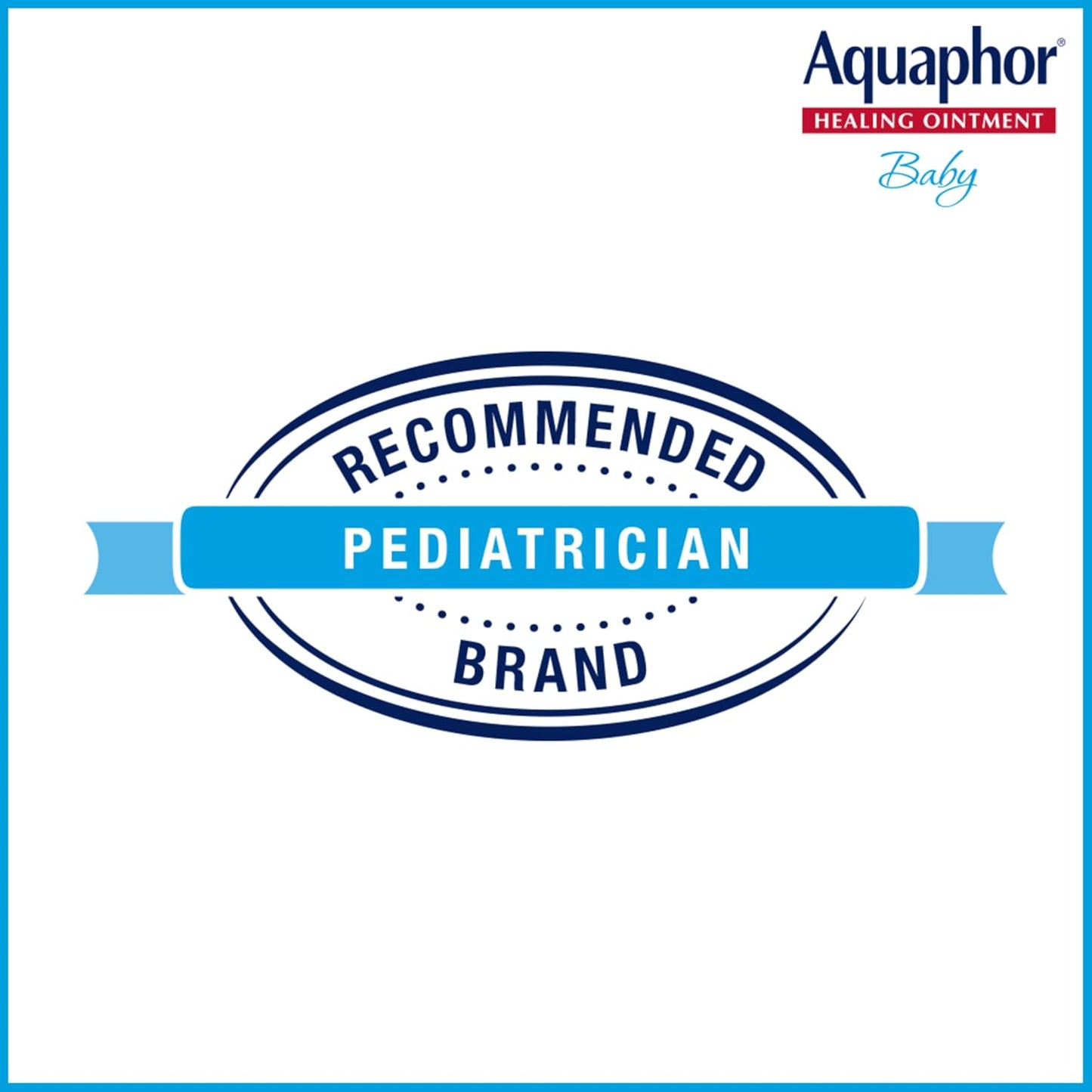 Aquaphor Baby Healing Ointment – Preservative Free Ointment for Diaper Rash and Chapped Skin Relief