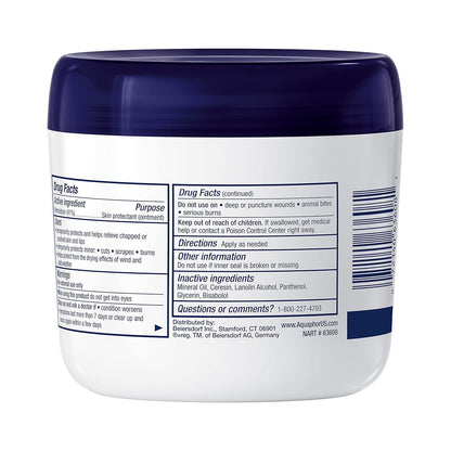 Aquaphor Healing Ointment for Nursery and Diaper Bag, Gentle Skin Protectant for Baby Rashes and Minor Irritations