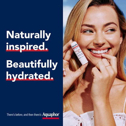 Aquaphor Naturally Inspired Lip Repair Stick – Kid-Safe Family Balm for Backpacks and Lunchboxes