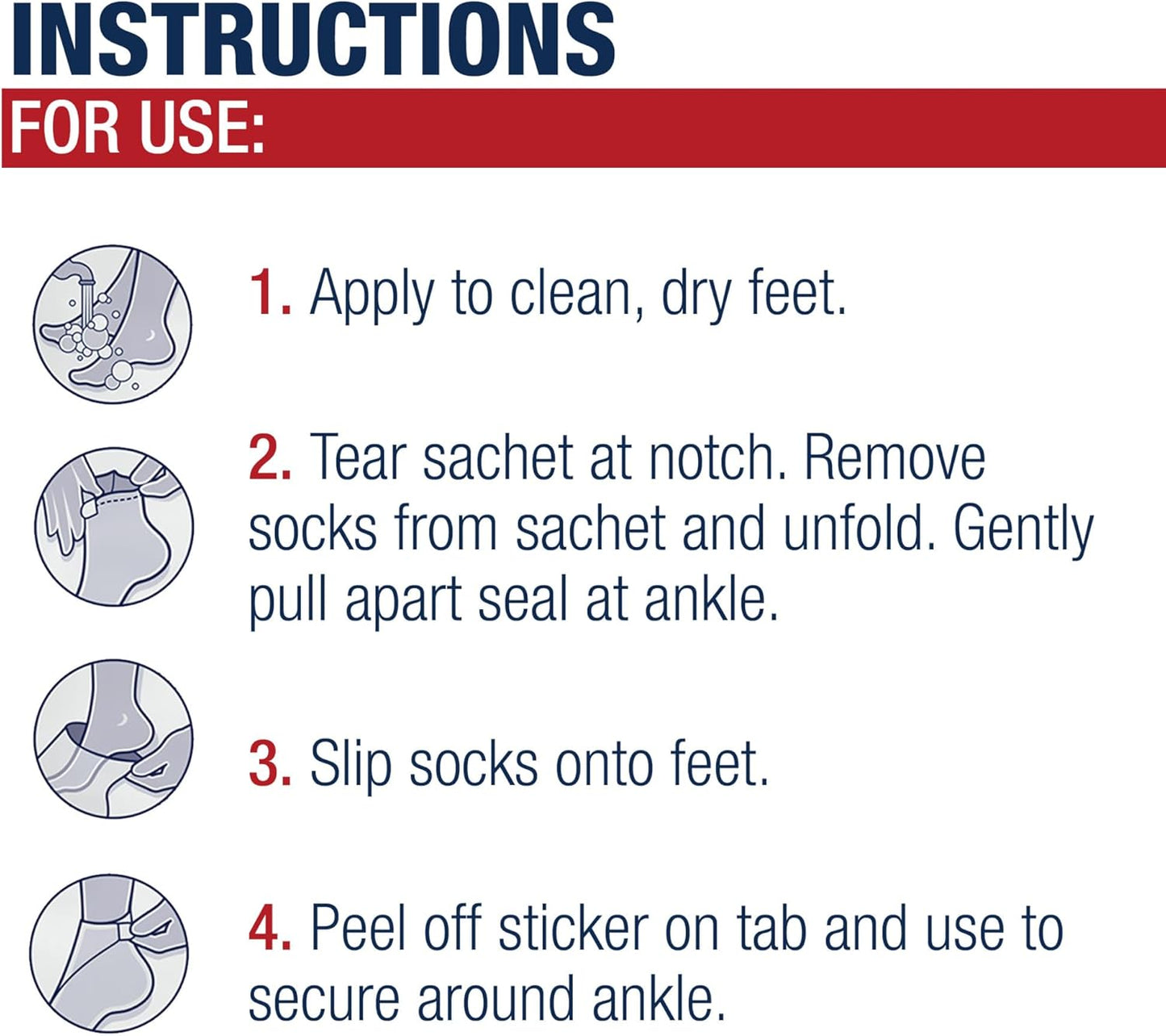 Aquaphor Repairing Foot Masks – Thoughtful Christmas Gift for Women, Pack of 6 Hydrating Sock Treatments for Dry, Cracked Heels