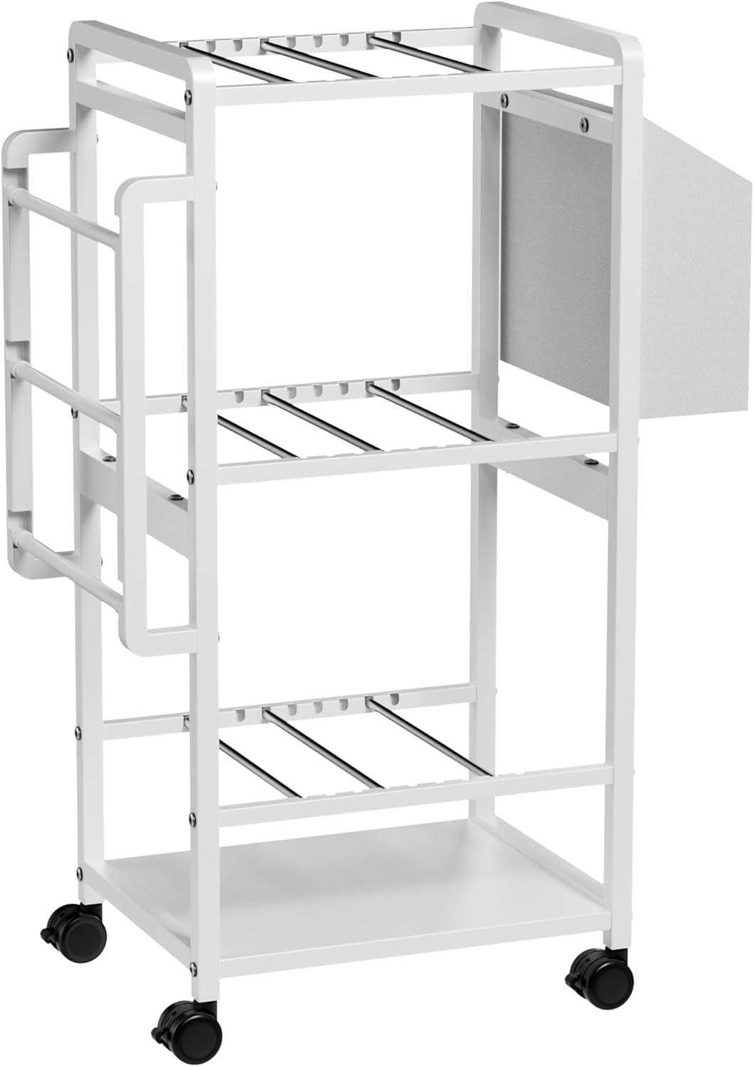 Aquzee Wrapping Paper Holder with Rounded Metal Frame – Family Hallway Storage During Birthday Season