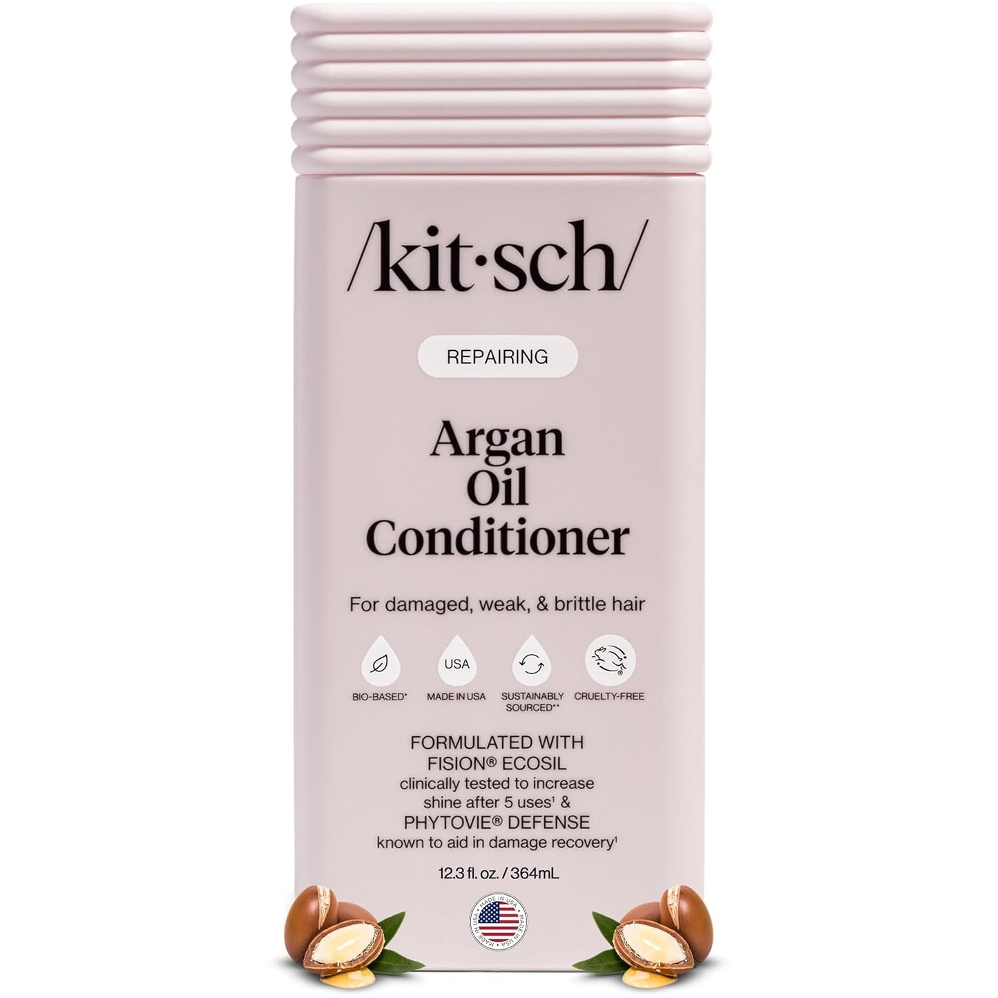 argan oil-infused liquid conditioner for shine, softness, and hydration