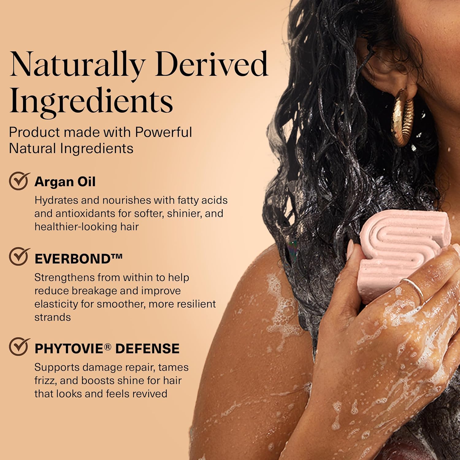 argan oil infusion for lightweight moisture and shine