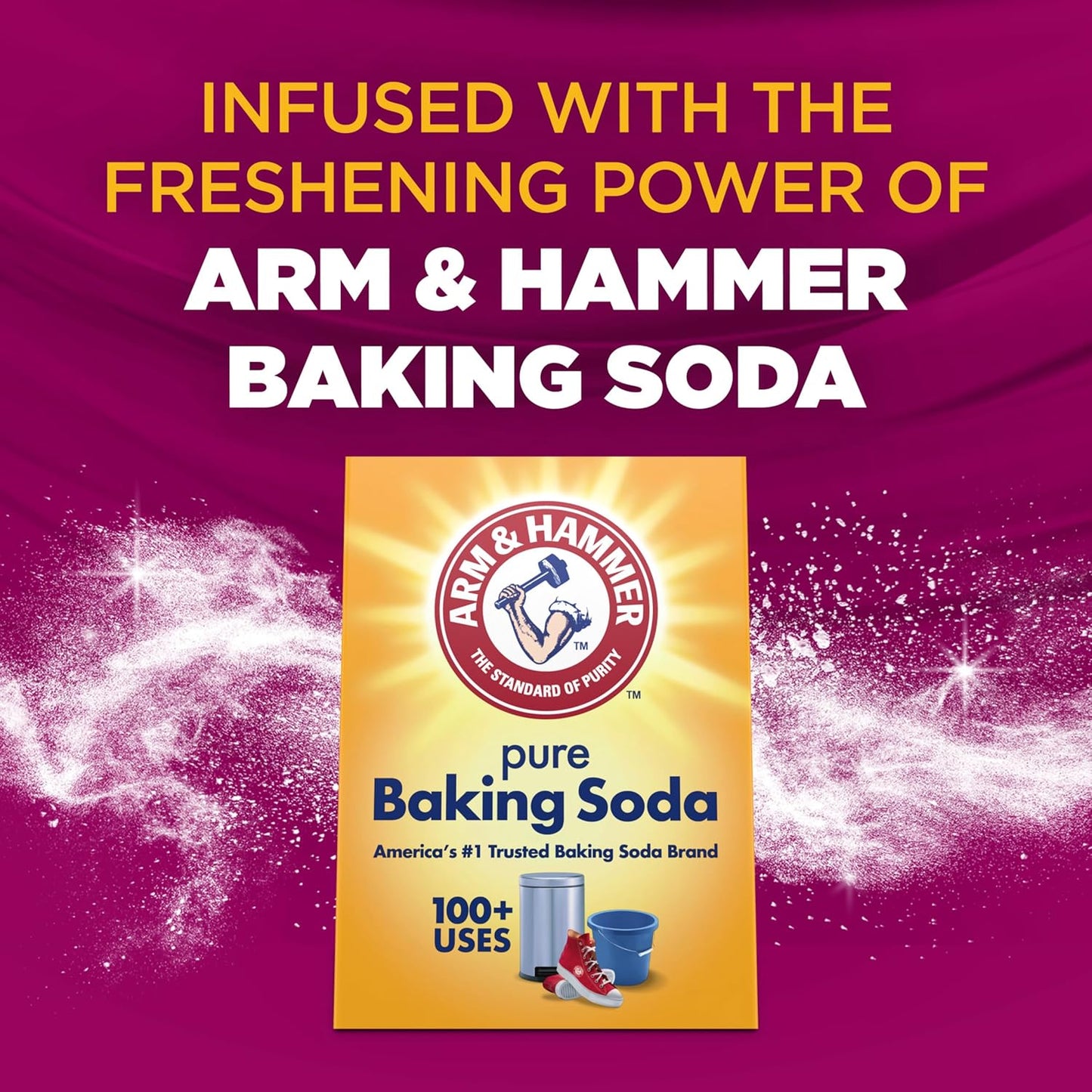 ARM & HAMMER Clean Scentsations Tropical Paradise Scent Booster – Meditation Space Sheets and Towels, Long-Lasting Fragrance Laundry Crystals