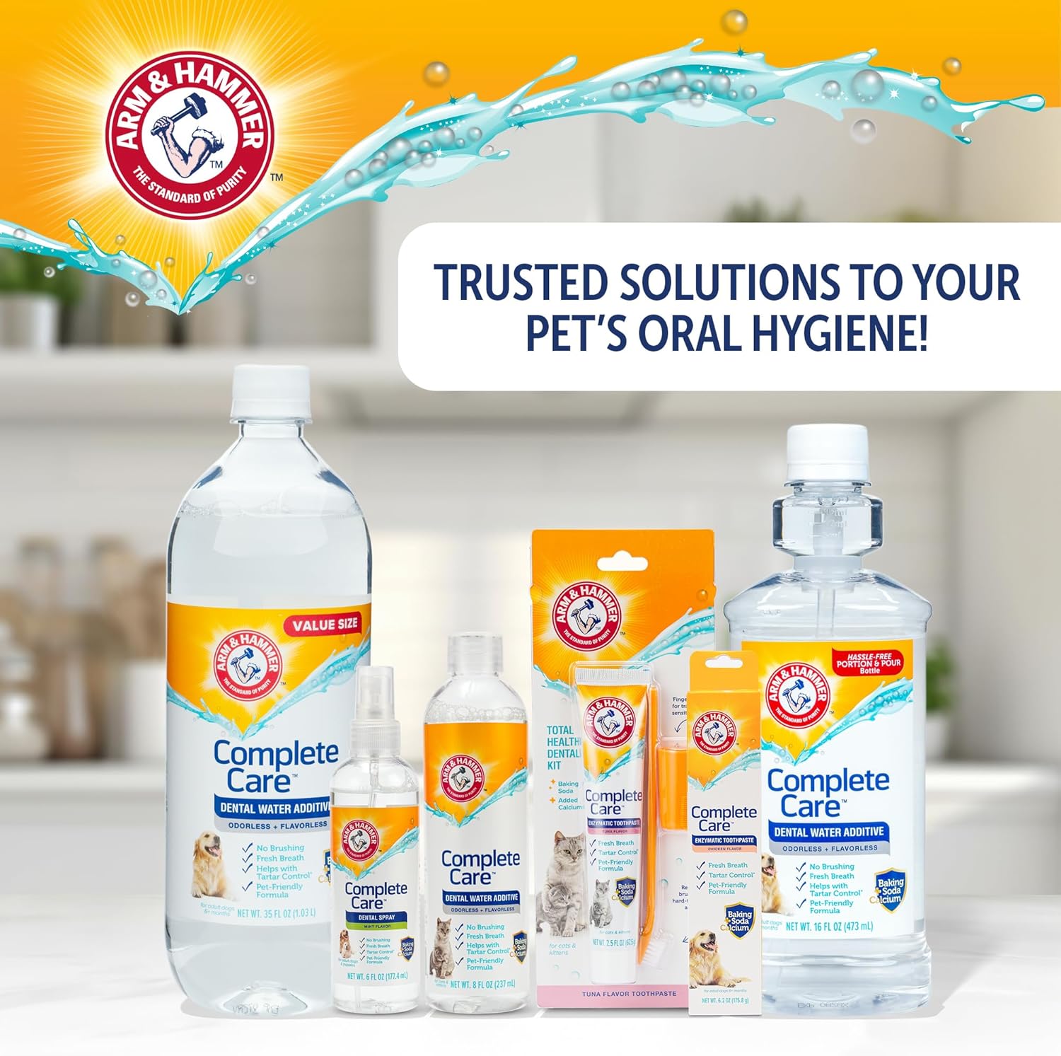 Arm & Hammer Complete Care Enzymatic Dog Toothpaste – Thoughtful Gift for New Puppy Parents, 6.2 Oz