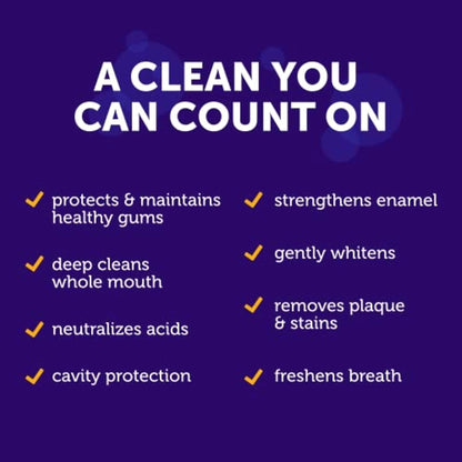ARM & Hammer Complete Care Toothpaste with Baking Soda – Travel-Ready Fresh Mint Toothpaste for Camping and Vacation Use