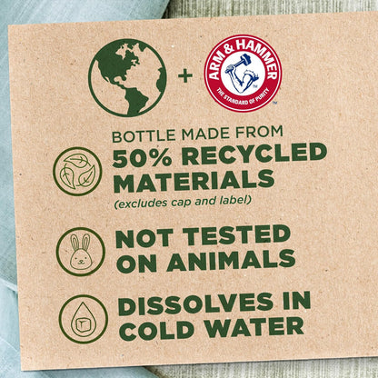 ARM & HAMMER Light In-Wash Scent Booster – Thoughtful Housewarming Gift, Eco-Friendly Peony Blossom Laundry Upgrade
