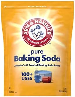 Arm & Hammer Pure Baking Soda 192 oz – Single-Ingredient Cleaner for Clutter-Free Living