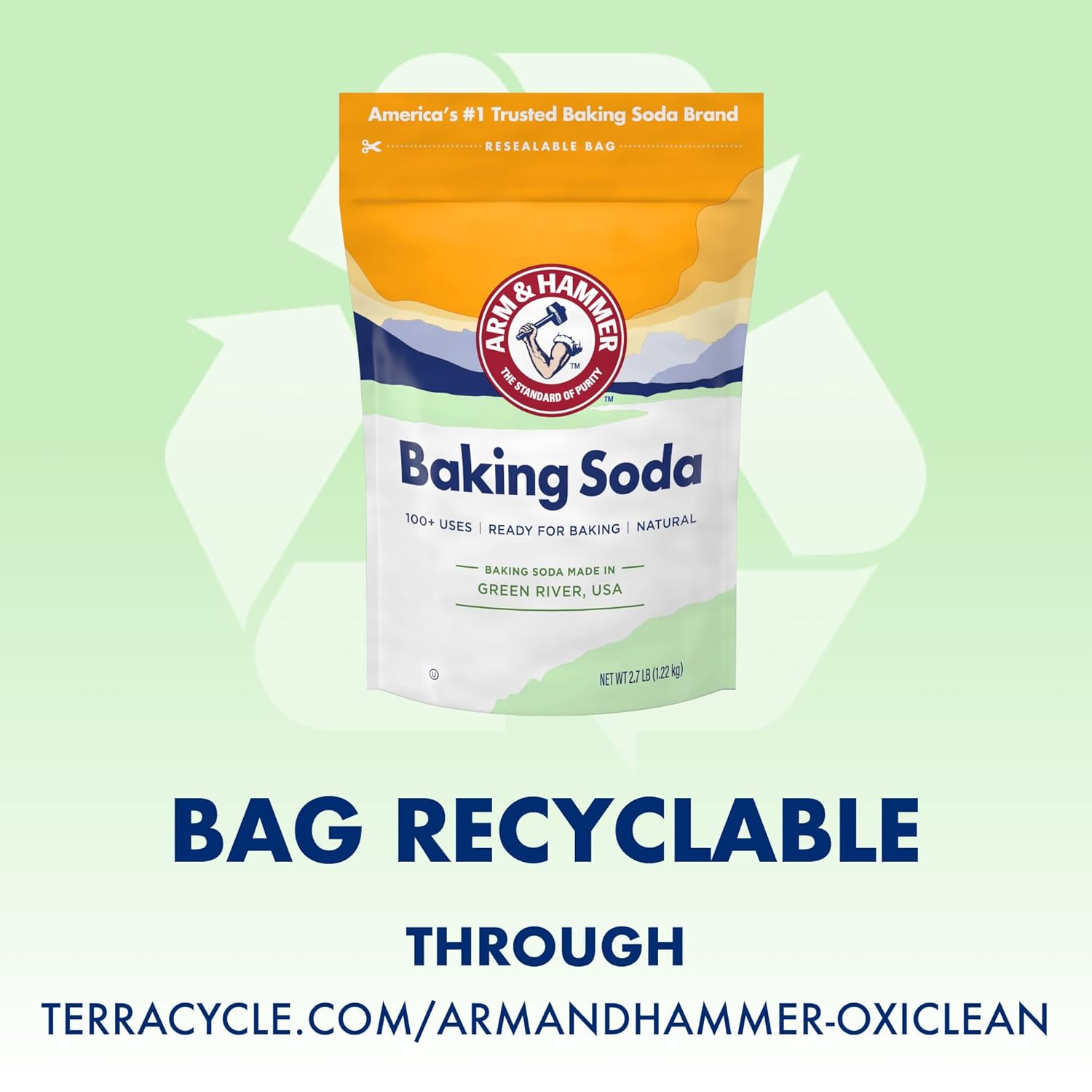 ARM & HAMMER Sodium Bicarbonate, 7 Pounds — Safer Substitute for Harsh Cleaners in Kitchens and Bathrooms