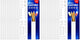 White - 315in L x 1.18in W x 0.6in H (Pack of 2)