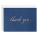 Silver Foil on Navy - 5.2 x 3.75 inch (40 Cards)