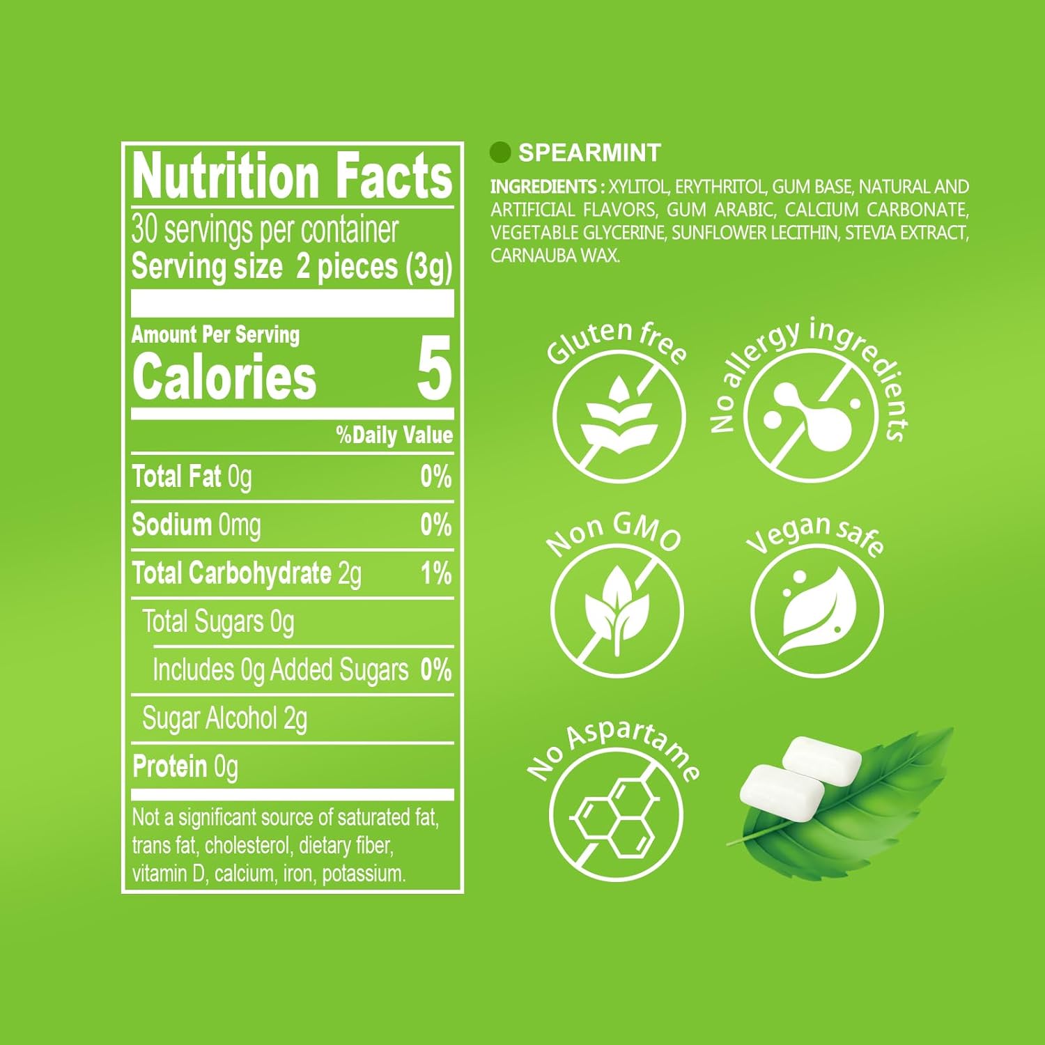 aspartame-free and sugar-free sweetener system