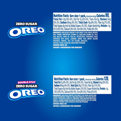 aspartame-free formula sweetened with sucralose and acesulfame potassium