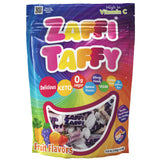 Zollipops KETO Taffy 5oz Resealable Pouch – Sugar-Free Chewy Treat for Mindful Snacking and Keto Wellness Routine