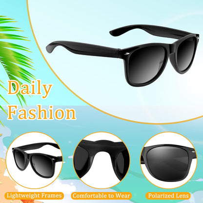ASTARON Sunglasses Bulk 12 Pack – Kid-Friendly Sunglasses for Pool Parties, Safe and Shatterproof for Children