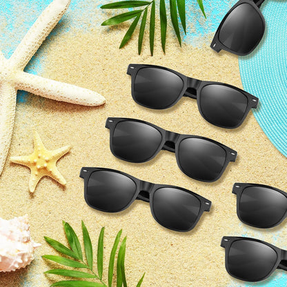 ASTARON Sunglasses Bulk 12 Pack – Kid-Friendly Sunglasses for Pool Parties, Safe and Shatterproof for Children