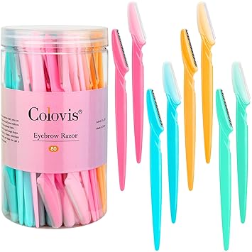 AstraBeauty Facial Razor Kit – Mindful Beauty Routine Essential, 66 Razors for Consistent Practice