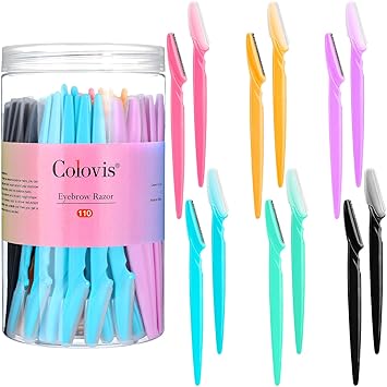 AstraBeauty Facial Razor Kit – Mindful Beauty Routine Essential, 66 Razors for Consistent Practice