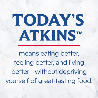 Atkins Caramel Chocolate Nut Roll Bar – Mindful Snacking Bar for Wellness Routines, 3g Net Carbs