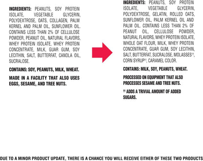 Atkins Chocolate Peanut Butter Protein Bar – Commuter Backpack Snack for Busy Professionals, 12 Count