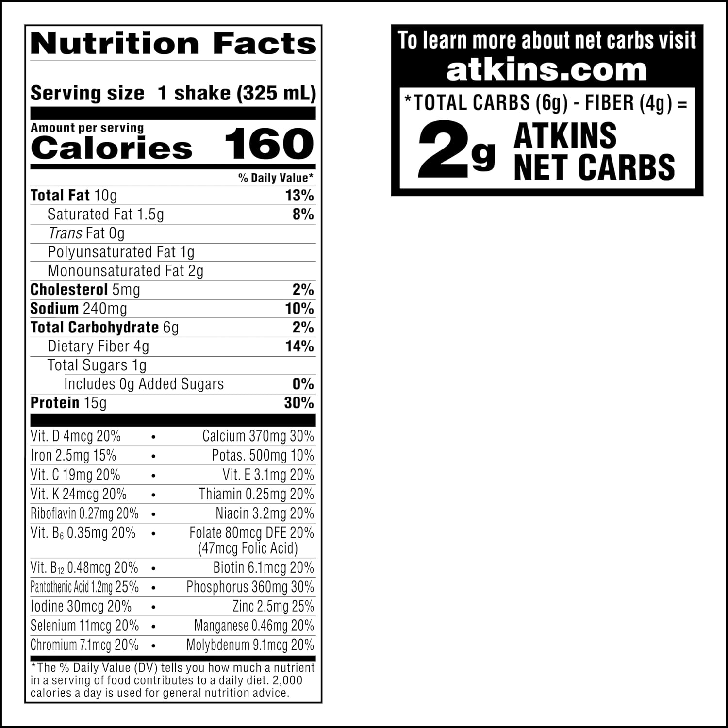 Atkins Creamy Chocolate Coconut Protein Shake – Guilt-Free Indulgence for Your Wellness Routine, 15g Protein