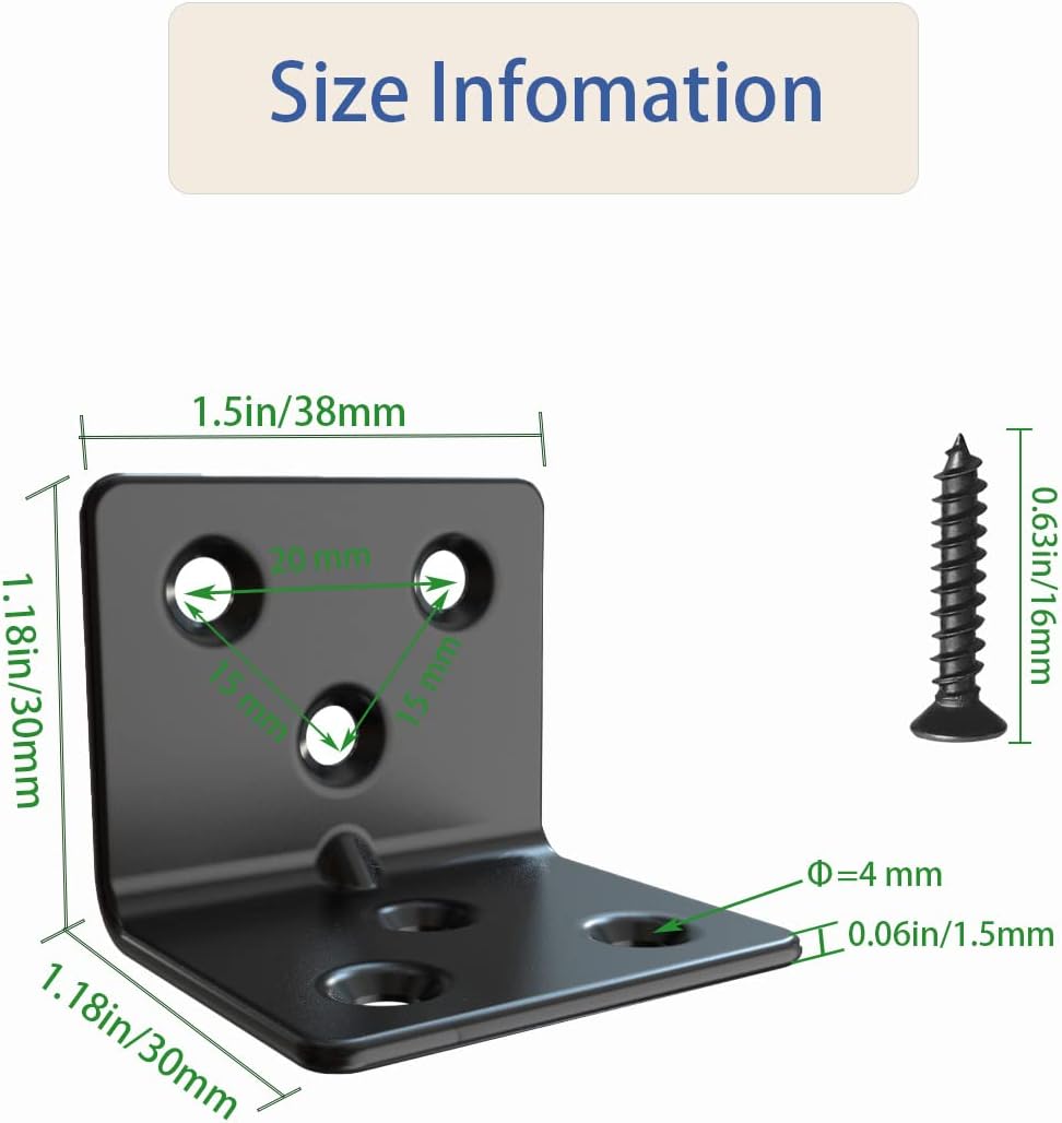 Aufuga Black Shelf Bracket for Organized Home Office Wall Storage and Workstation Setup