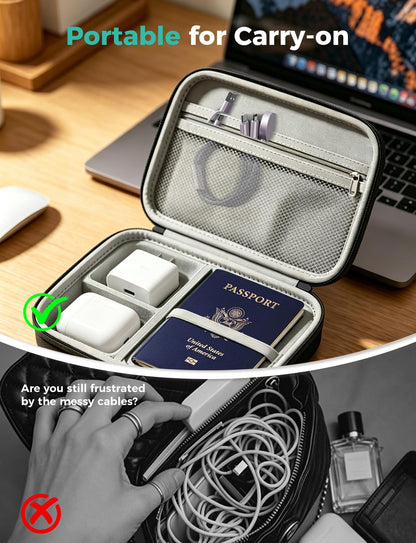 Aurora Cables Multi Charging Cable – Housewarming Gift for Minimalist Tech Lovers, 36-Month Warranty and Lifetime Tech Support Included