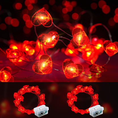 Aurora Glow Waterproof Fairy Lights 7ft Battery Operated for Patio Table Centerpiece and Outdoor Dining Setup