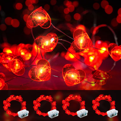 Aurora Glow Waterproof Fairy Lights 7ft Battery Operated for Patio Table Centerpiece and Outdoor Dining Setup