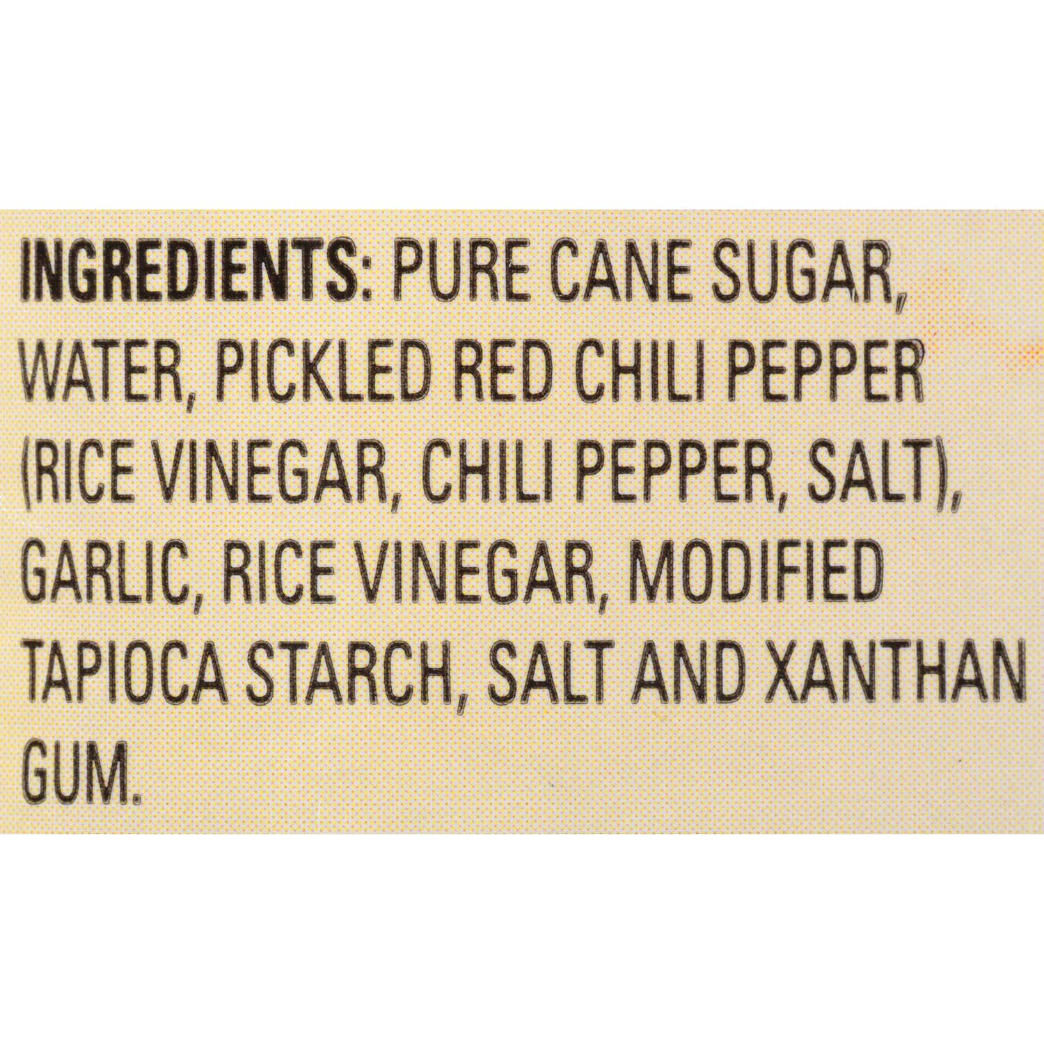 authentic thai sweet red chili formulation with mild spice