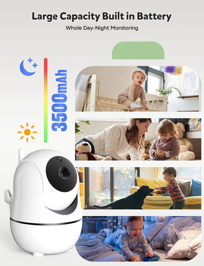 automatic infrared night vision and room temperature sensor with hot/cold alerts