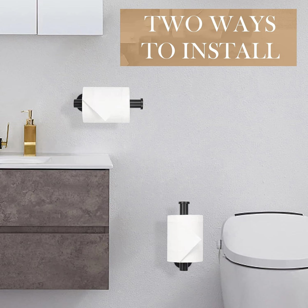 available as 1-piece or 2-piece packs across three finish options