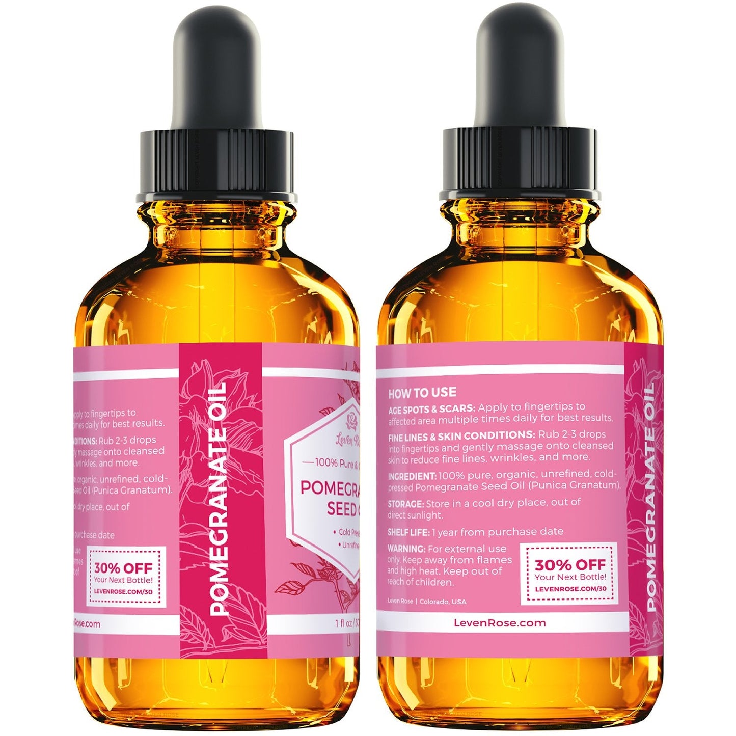 available in 1 fl oz and 2 fl oz sizes for trial or long-term use
