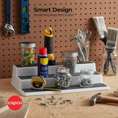 available in 10-inch and 15-inch sizes, white/gray or gray finishes, and multi-pack bundles (2-pack and 10-pack) for whole-home or gifting use
