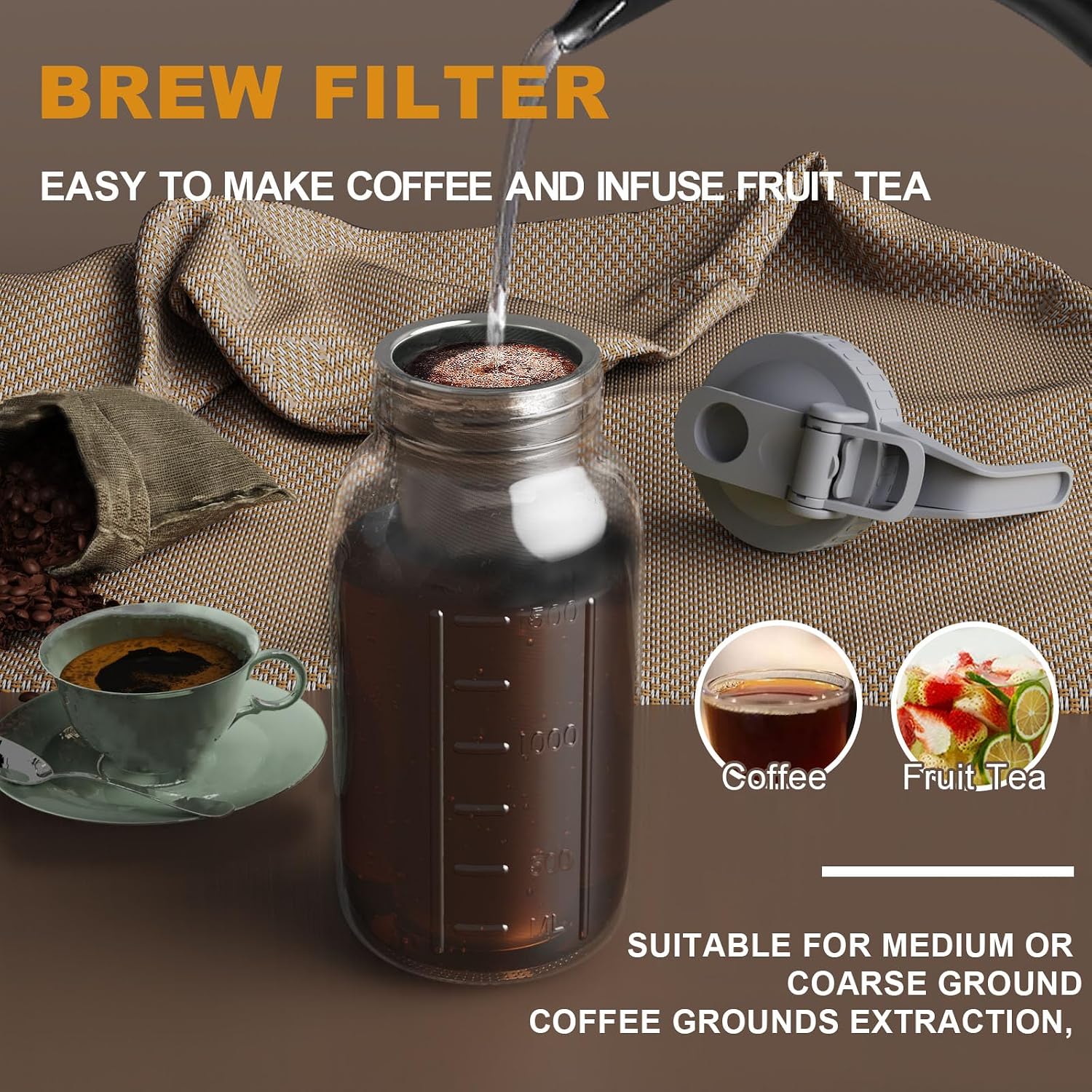 available in 32oz and 64oz sizes, 6 colors, and 2-pack bundle