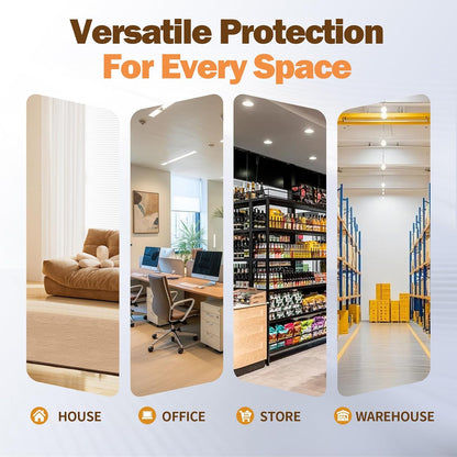 available in 6-pack and 10-pack variants for whole-home or whole-office deployment