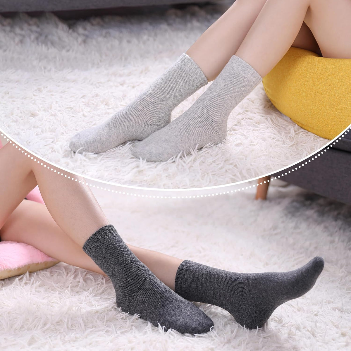 available in 8 color and style variants including solids, color blocks, and multicolored packs