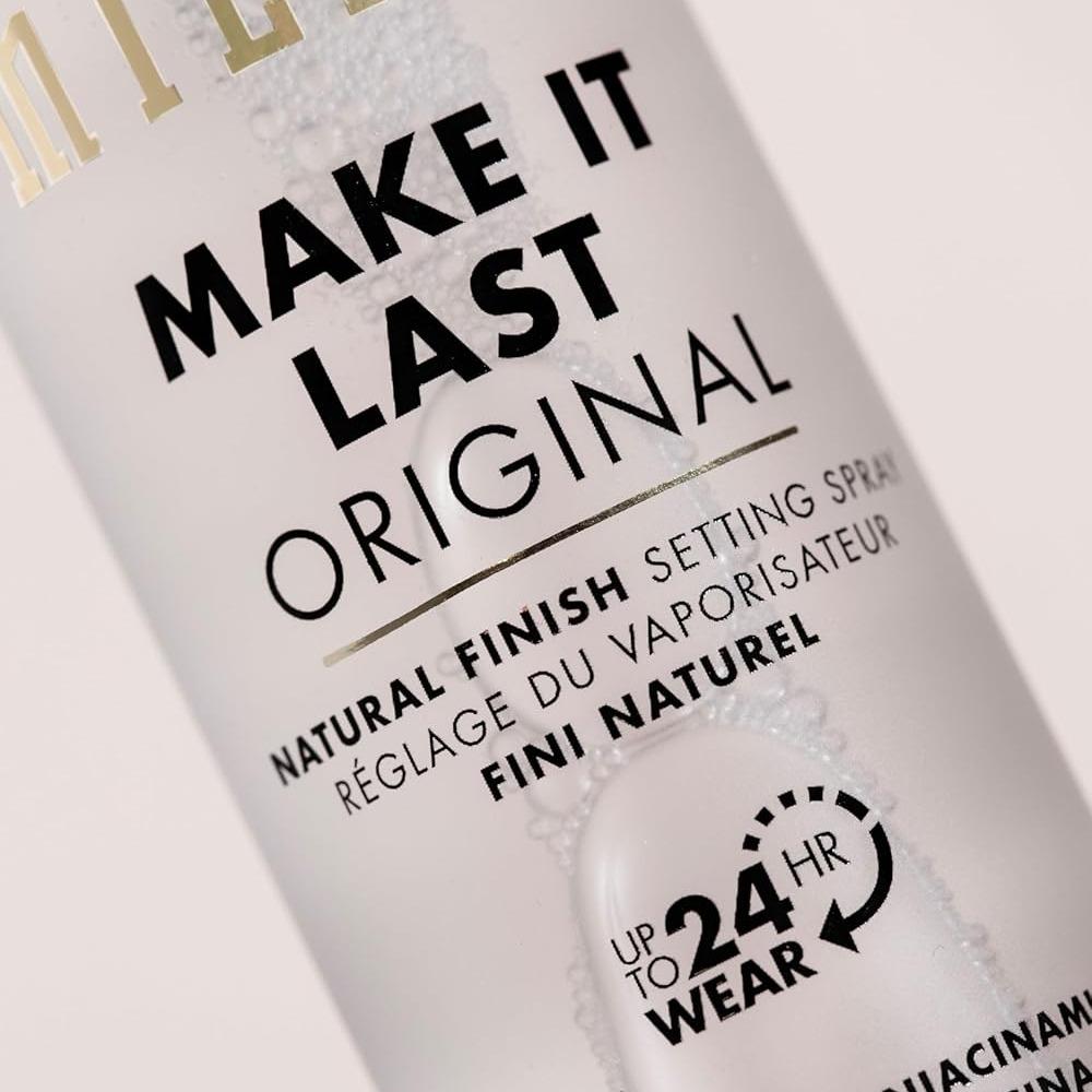 available in multiple finishes: dewy, matte, original, spf, moisture boost, and microfine mist