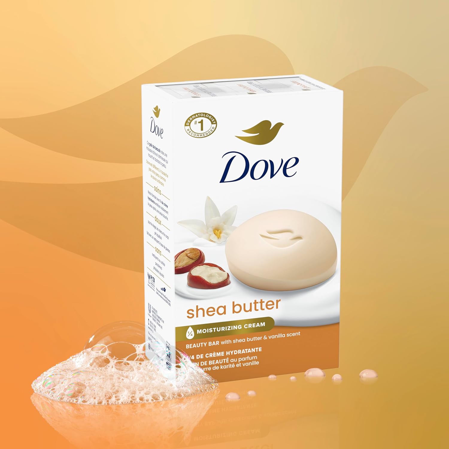 available in pack of 4 (3.75 oz bars) or pack of 8 quantity variants